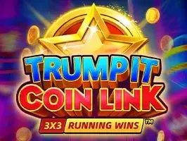 Trump It Coin Link RUNNING WINS game cover