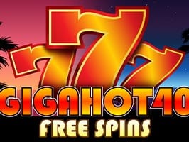 Giga Hot 40 Free Spins game cover